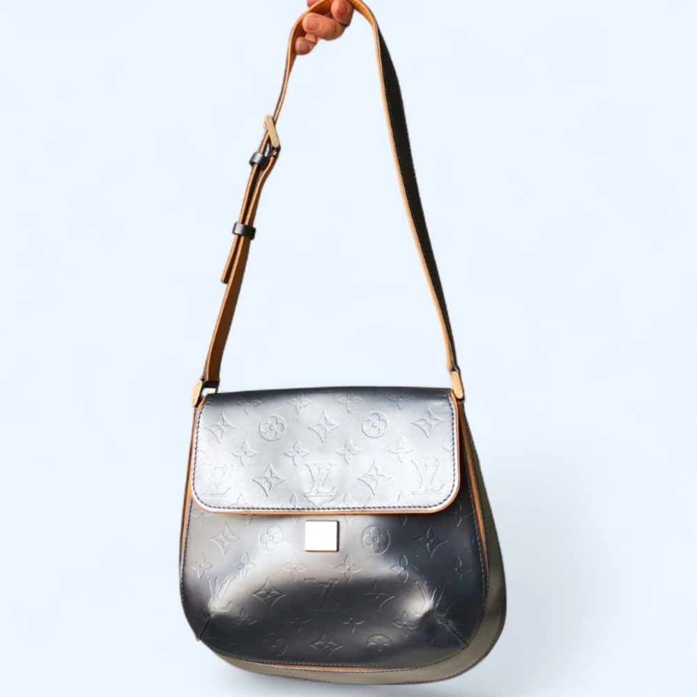 Louis Vuitton Shoulder Bag Webster Street Monogram Matte Noir